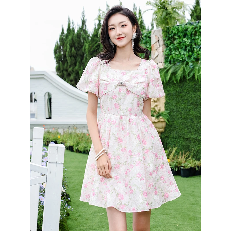 EVA OUXIU/伊华欧秀连衣裙42WAQ4596