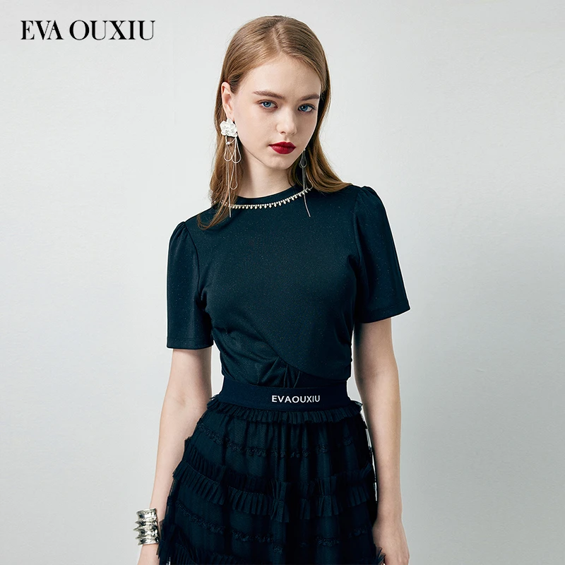 【初依专属】EVA OUXIU/伊华欧秀针织上衣 42KZT4703