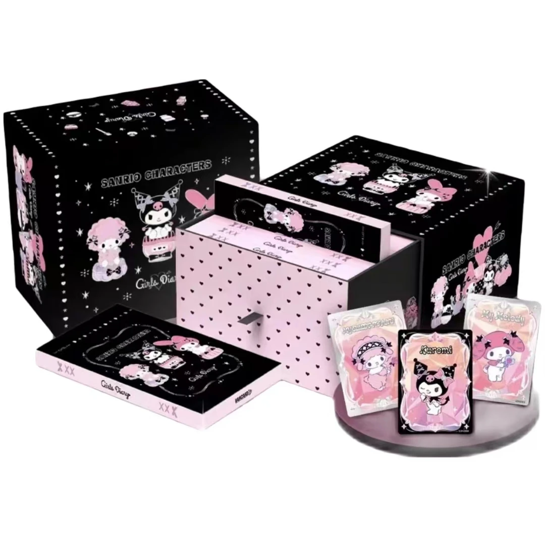 【新箱选盒】【万画云游】正版三丽鸥女生日记卡牌盲盒【主播代拆】