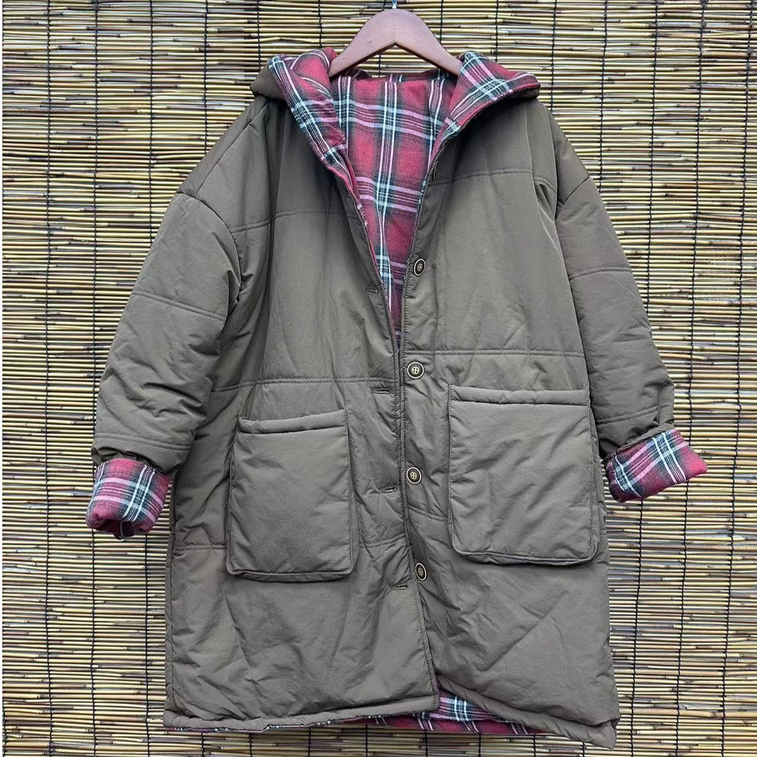 HY    连帽大口袋棉衣