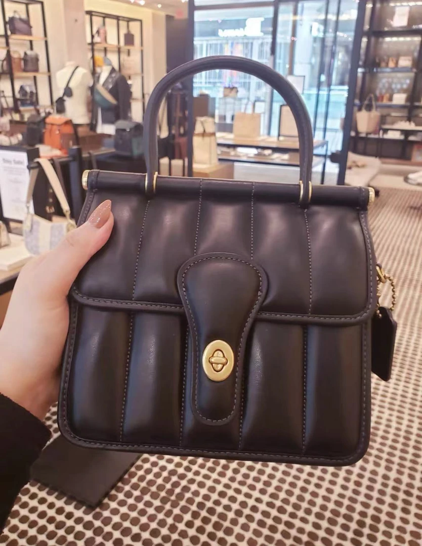 全新未使用 COACH/蔻驰 zg  Willis18 时尚轻奢斜跨小方包
