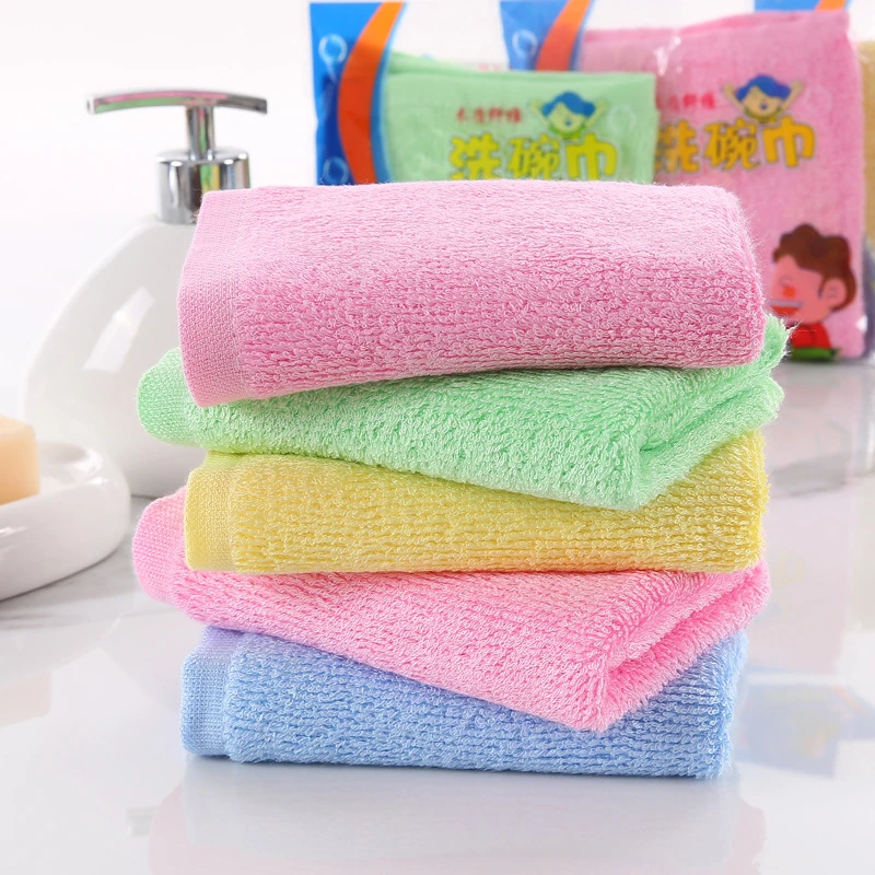 【新疆包邮】不沾油木纤维油利除洗碗巾加厚小抹布方巾百洁布吸油款