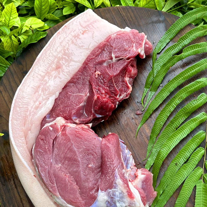 【土猪后腿肉】4斤包邮熟食土猪