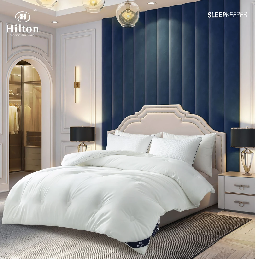 Hilton希尔顿酒店防螨抗菌冬被加厚保暖被芯春秋被无油被子家用