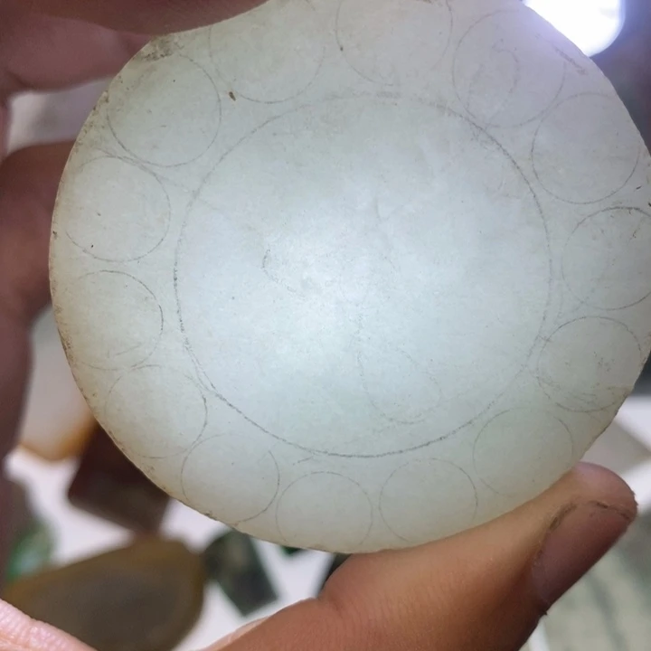 定制翡翠未镶嵌包工平安扣