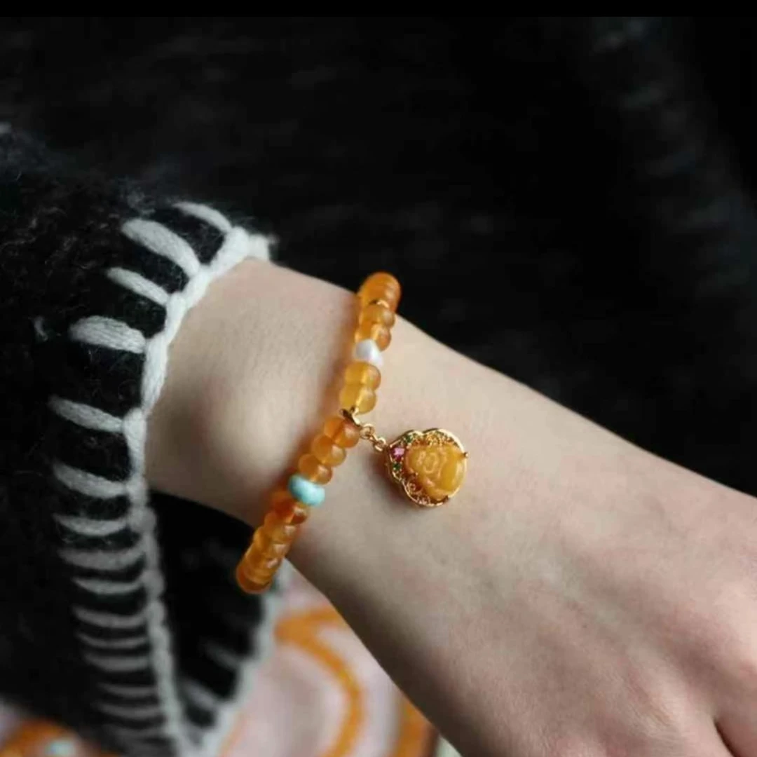 天然玉石玛瑙成品设计款手串多样性发一