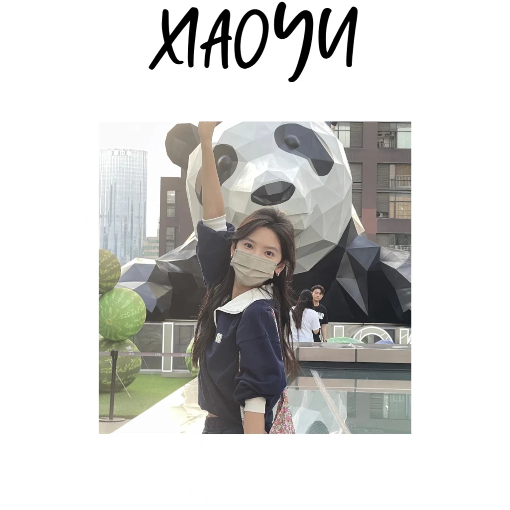 【若楠翻领卫衣】S韩单GR*R半拉链翻领毛圈卫衣撞色领长袖卫衣24315