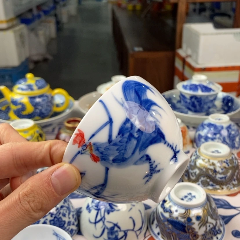 【闪购商品】景德镇手绘主人杯