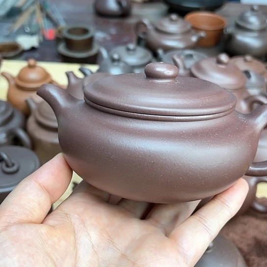 紫泥茶壶升***赁黄龙山原矿