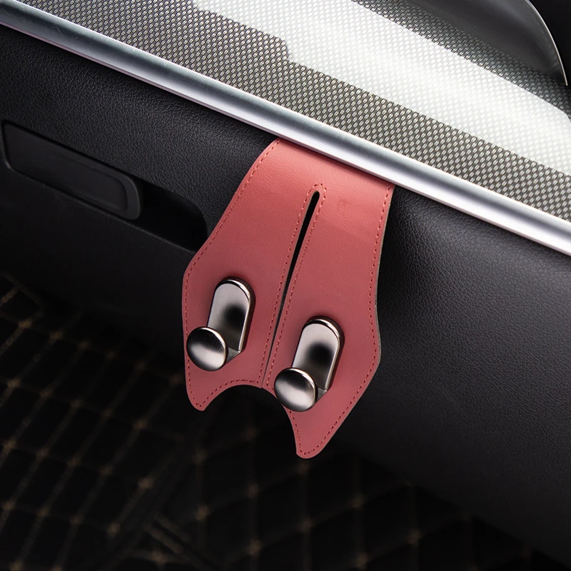 新款汽车副驾驶手套箱车载前排车内可隐藏挂钩汽车收纳外卖置物