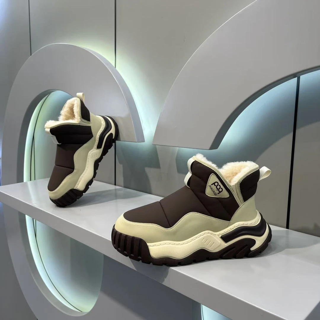 棉鞋2024冬季男士新款加绒加厚保暖厚底棉靴时尚百搭增高潮流男鞋