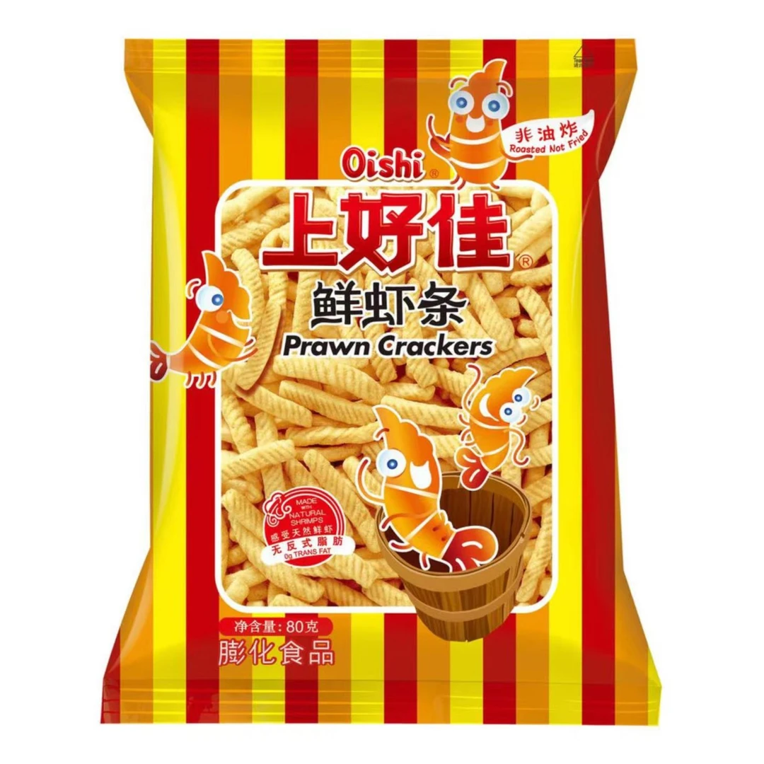 上好佳鲜虾条80g