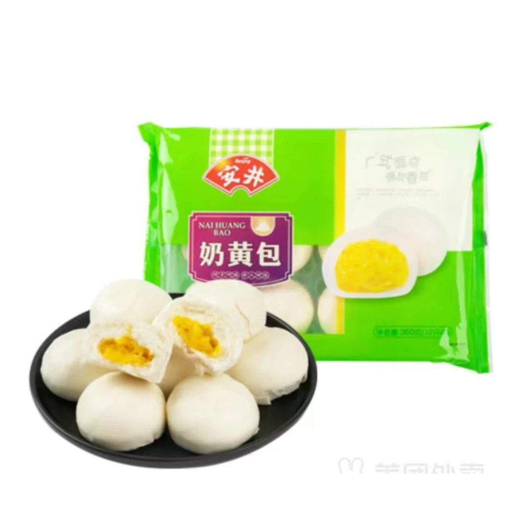 安井  奶黄包360g