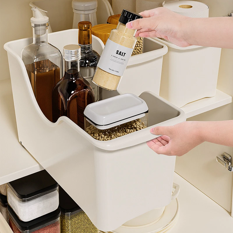 【特惠拍一发三】收纳盒家用水槽大收纳筐整理盒储物盒桌面置物架