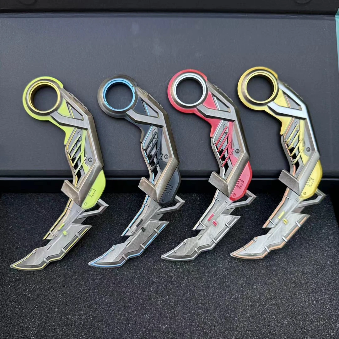 瓦罗兰特周边 无畏契约皮套款RGX显卡爪刀模型加重版合金玩具摆件