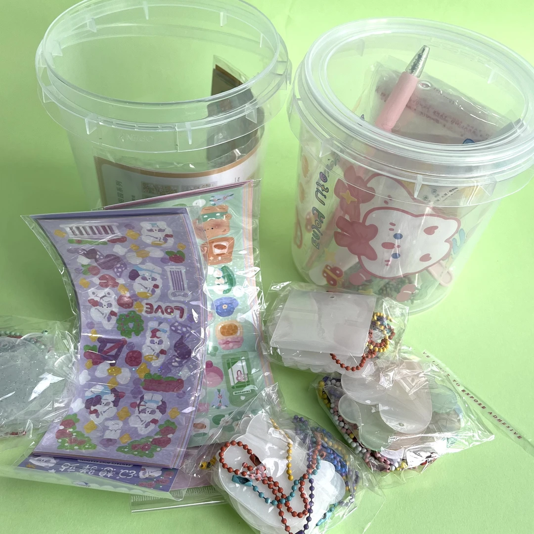 咔巴熊B款桶装咕卡套装【KBX-2137B】一套