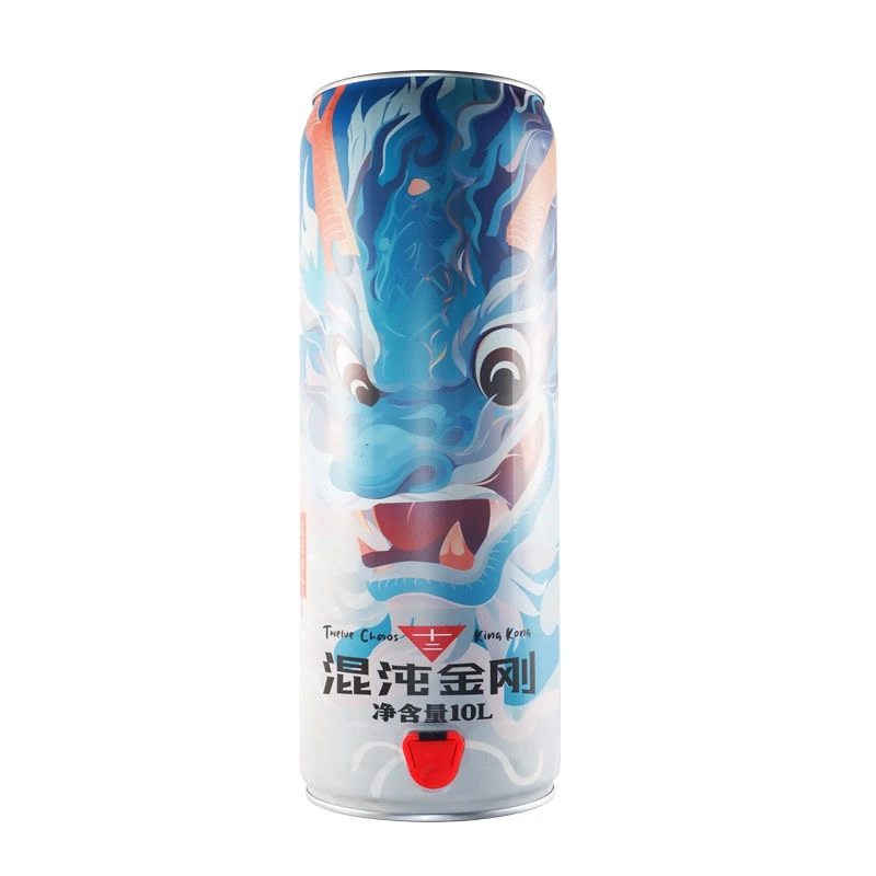 临期十二混沌金刚超大桶10L*1桶装白啤/拉格黄啤巨桶聚会氛围网红
