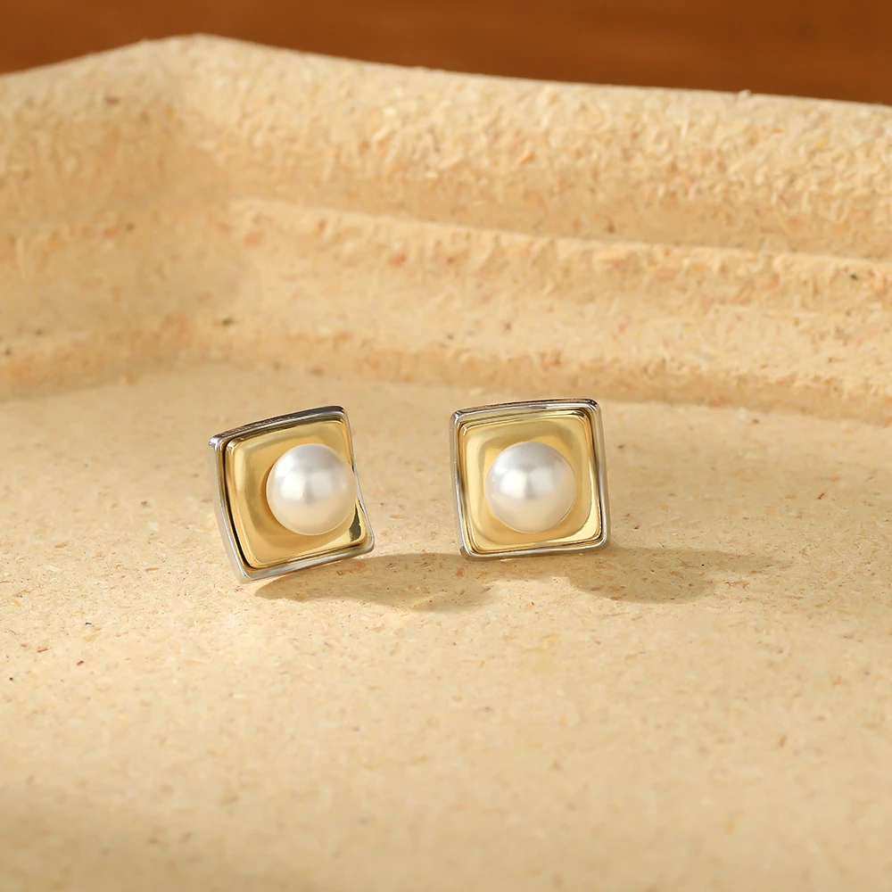 合金耳饰 1673 美★【Emolly艾莫莉】高奢原版 不掉色 简约银针