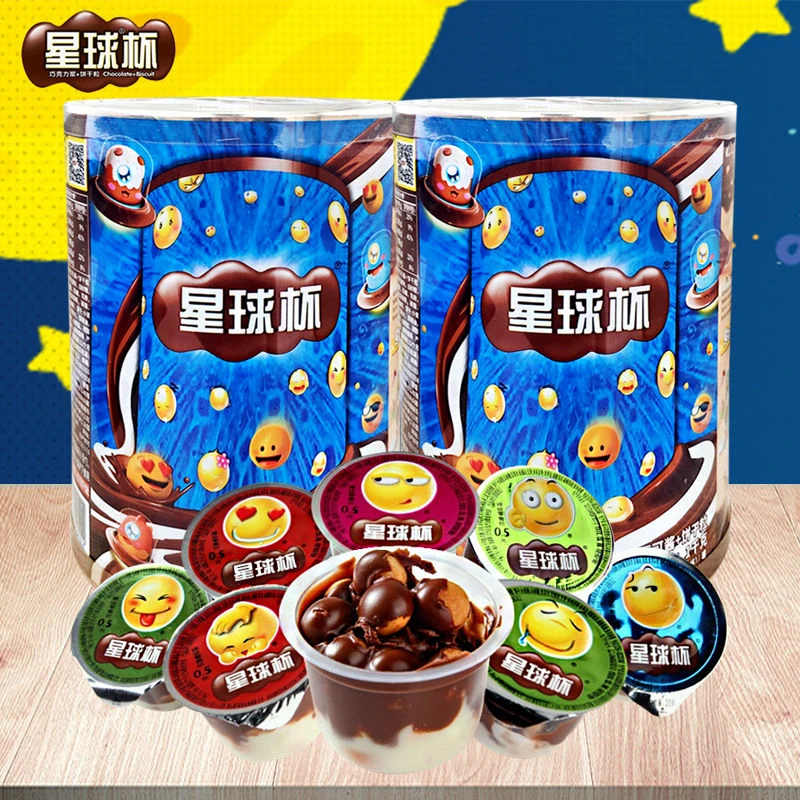 甜甜乐星球杯纯可可脂8090怀旧零食小吃童年巧克力