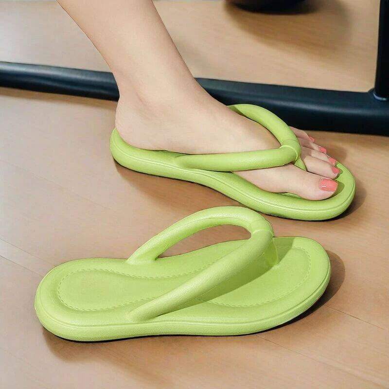 ins新款糖果色人字拖女夏季家用浴室防滑软底夹脚防臭夹脚凉拖鞋