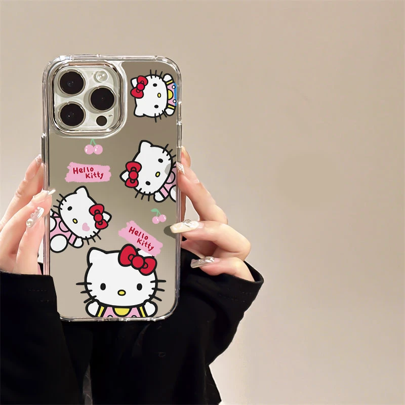 毒家镂空凯蒂猫适用苹果15手机壳iPhone14promax防摔13创意12