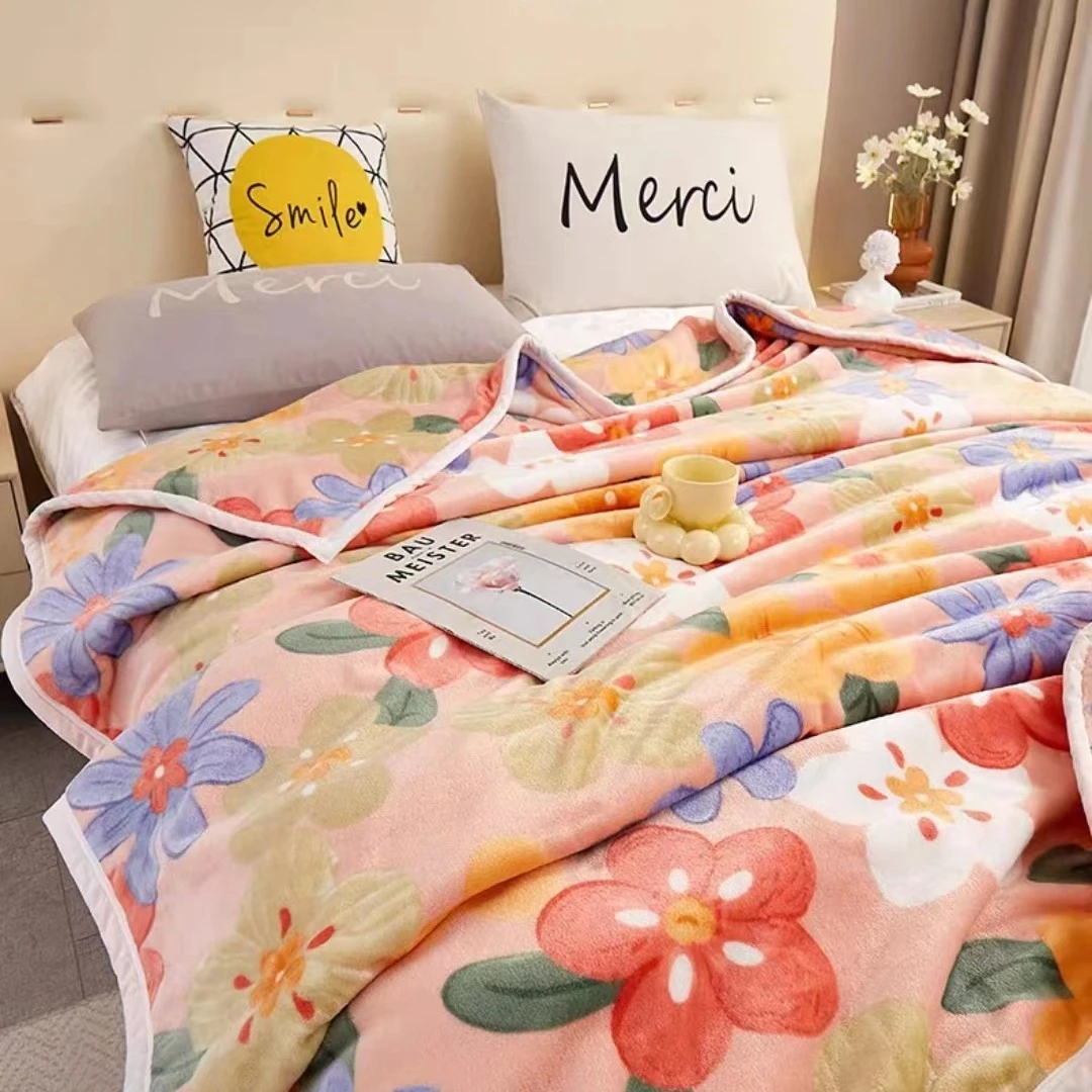 【新疆包邮】秋冬保暖超柔绒毛毯