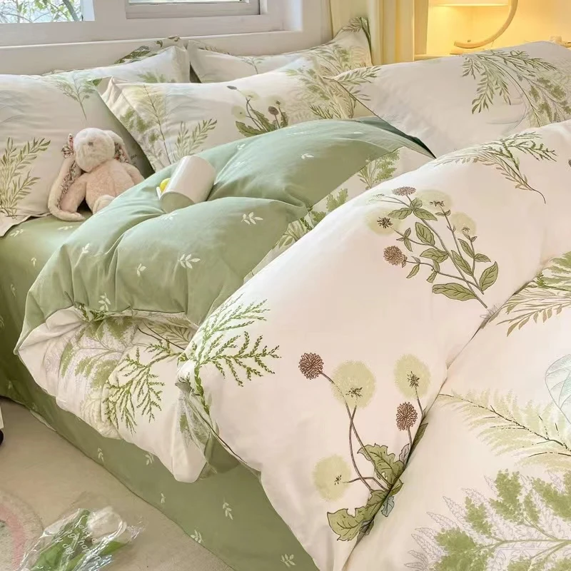 【新疆棉】印花120支全棉四件套 金秋