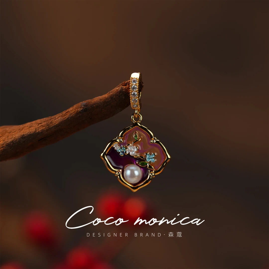 【小霞珠宝】珠链真品正宗天然珍珠小众吊坠气质百搭珠宝镶嵌 WA617