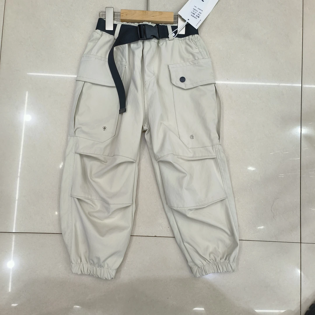 春秋新款时尚百搭儿童工装裤