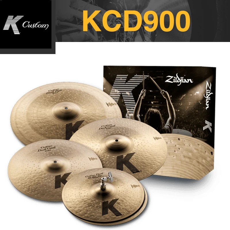 ZILDJIAN知音镲片套装5片装A391 KCD900 K1250 K0800