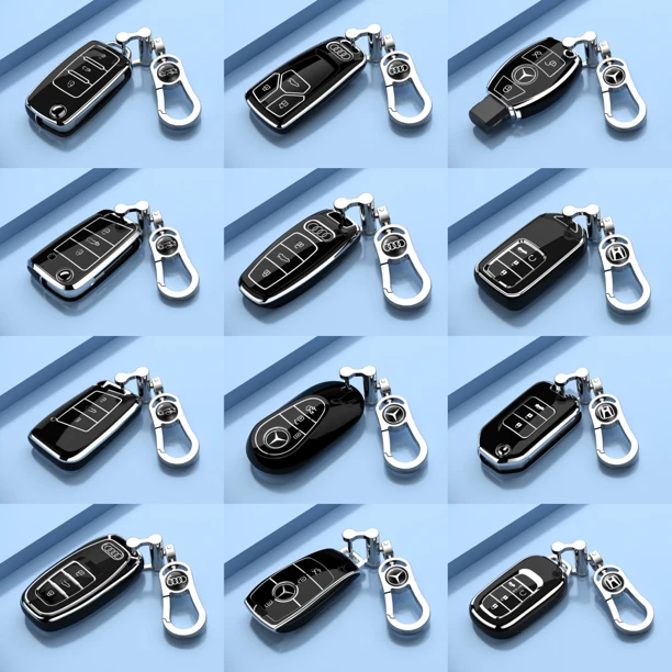 多车型汽车锁匙套大众本田丰田日产奔驰女土别克时尚新款老款男土