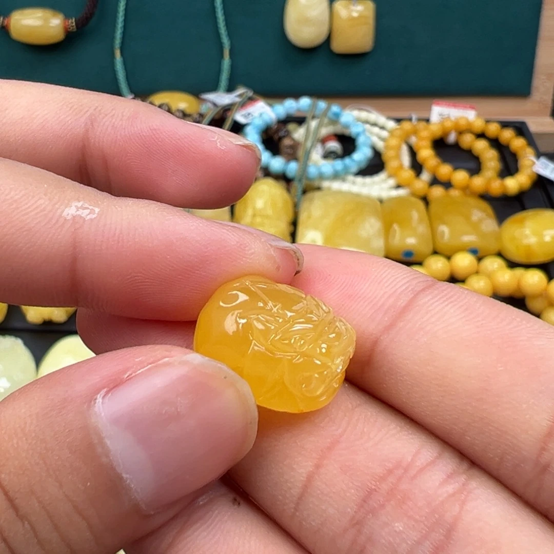 蜜蜡手串未镶嵌蜜蜡