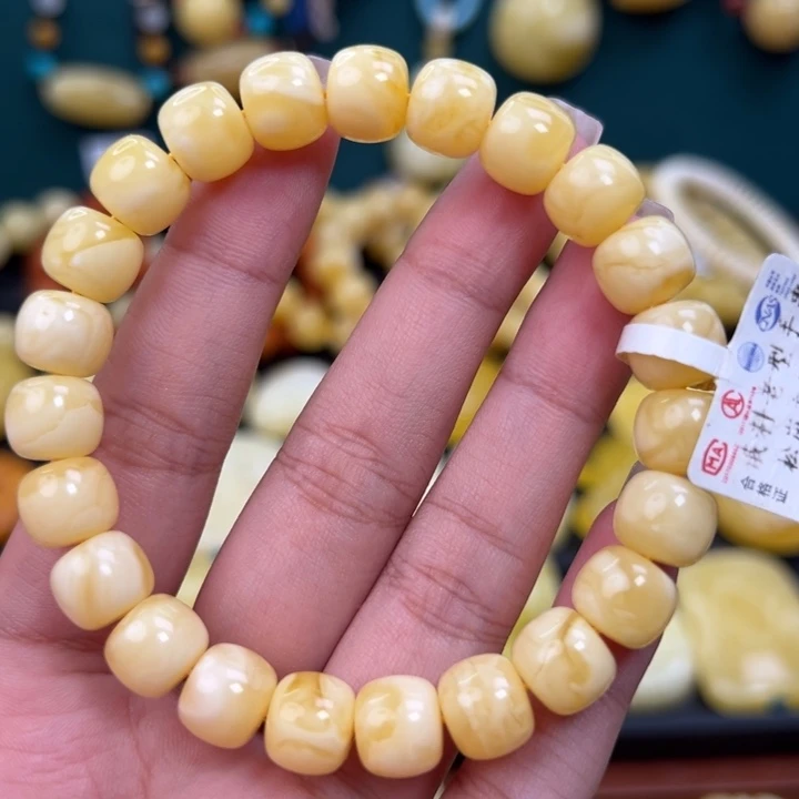 琥珀手链未镶嵌蜜蜡