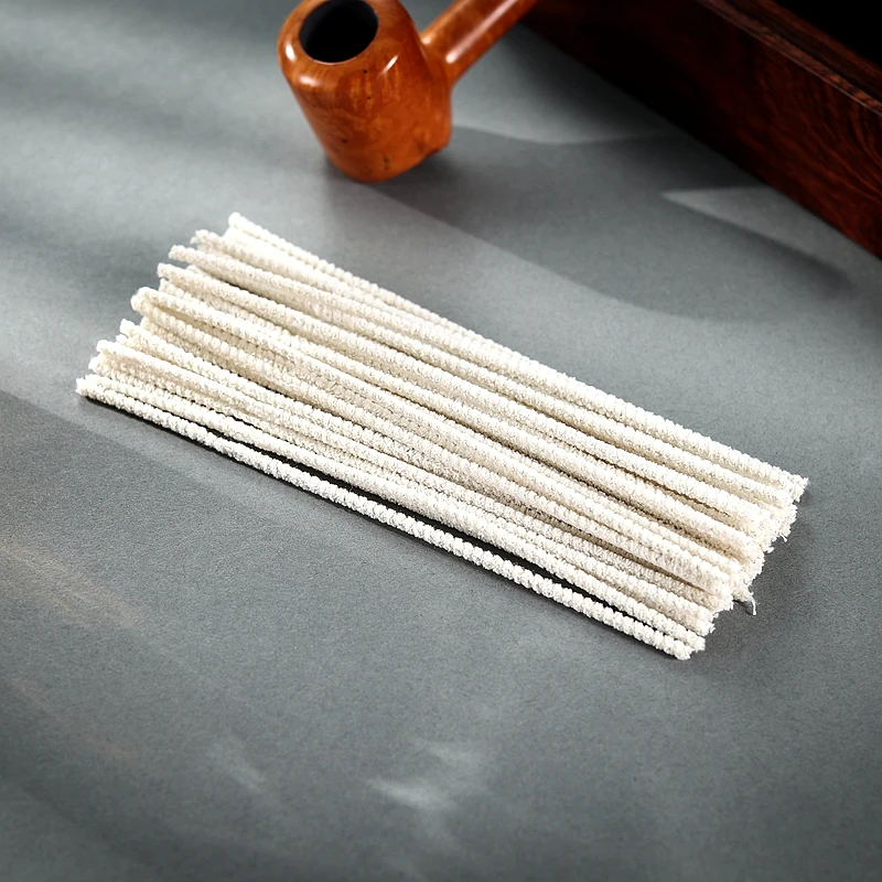 Adous/爱斗仕不掉毛烟斗配件5清理工具烟斗通条清洁烟道棉条50根