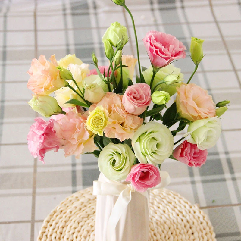 【任意2单顺丰包邮】洋桔梗1束 鲜切花家庭生活鲜花