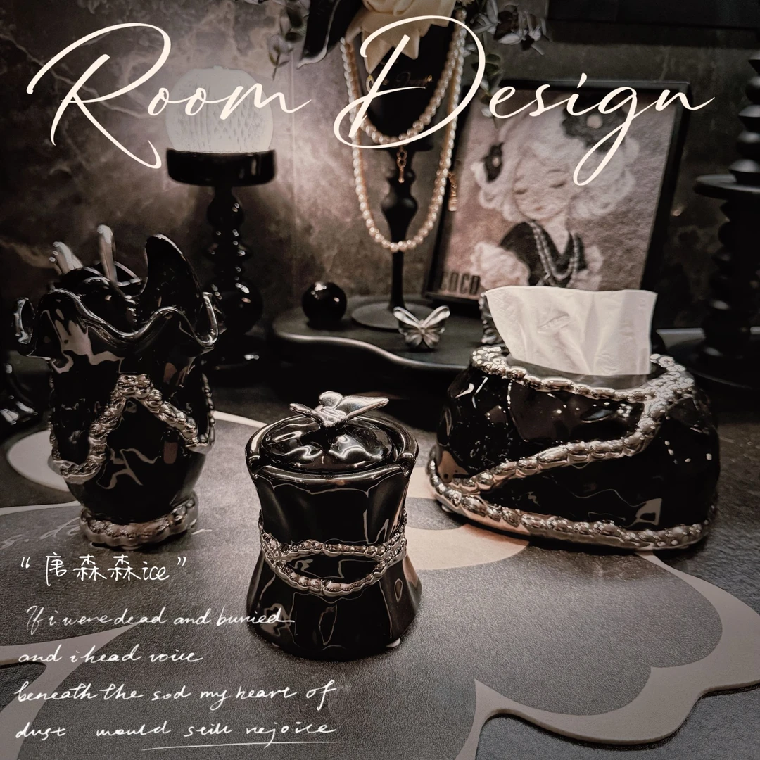 ins轻奢小香风纸巾盒家居客厅餐厅茶几创意高级感抽纸盒装饰摆件