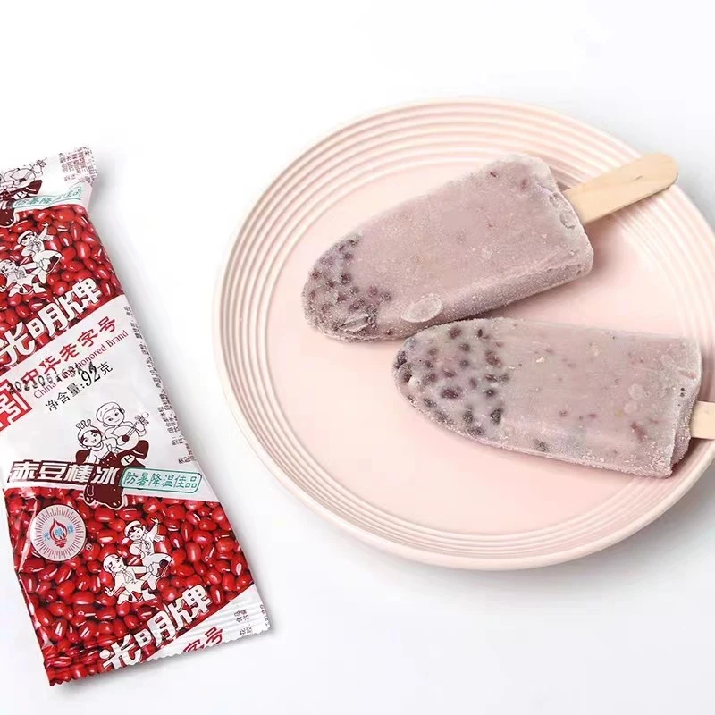 30支光明绿豆赤豆棒冰上海经典光明老冰棍赤豆冰棍雪糕冰淇淋