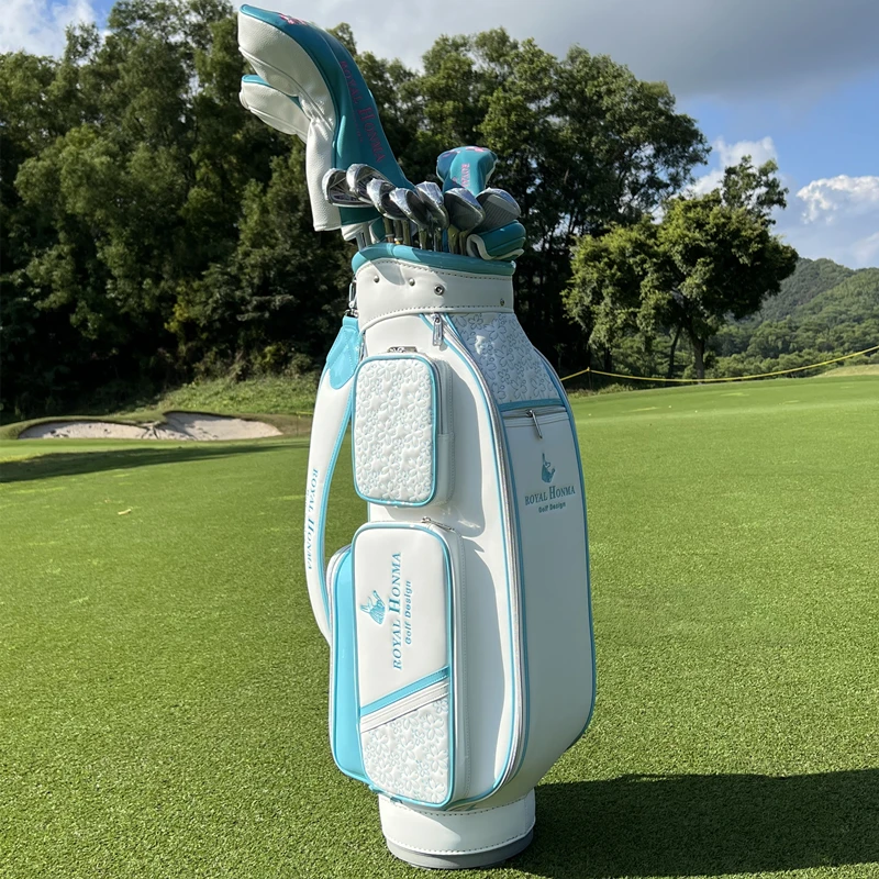 新款花仙子韩版高尔夫球杆 女士套杆 全套碳素超轻杆身 初学