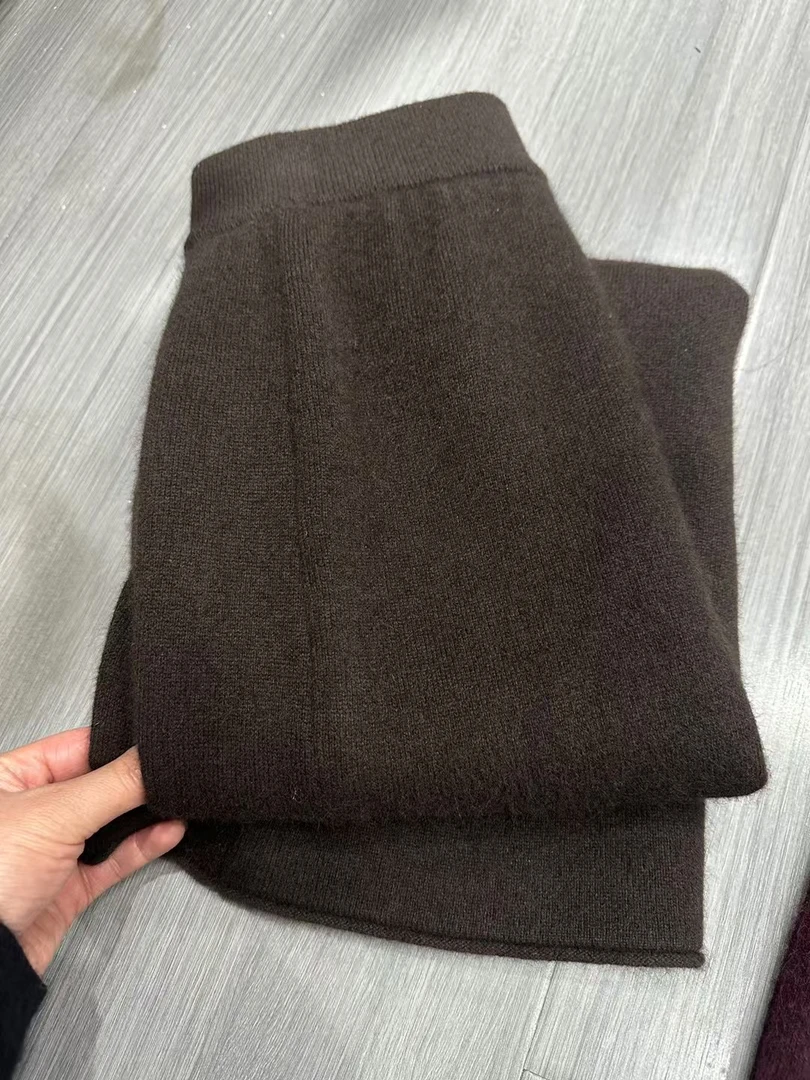 秋冬羊毛女显高显瘦直筒半身裙