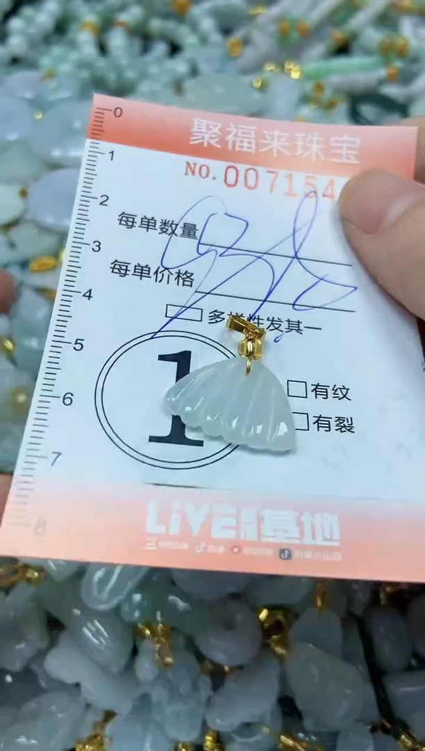 【闪购商品】翡翠颈饰未镶嵌闪购0071549多样性发其一