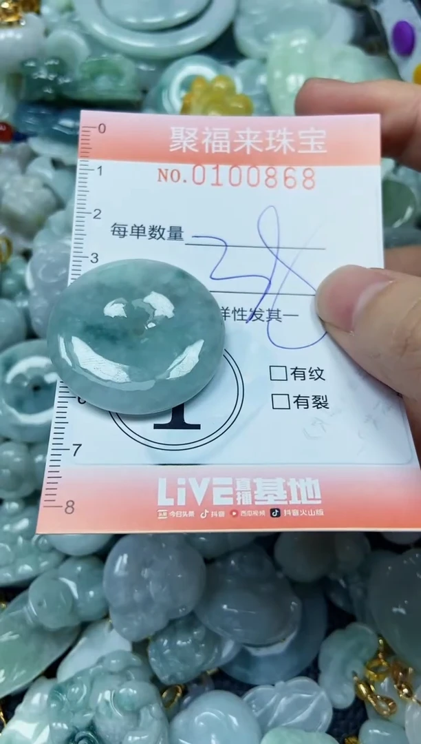 【闪购商品】翡翠颈饰未镶嵌闪购0100868