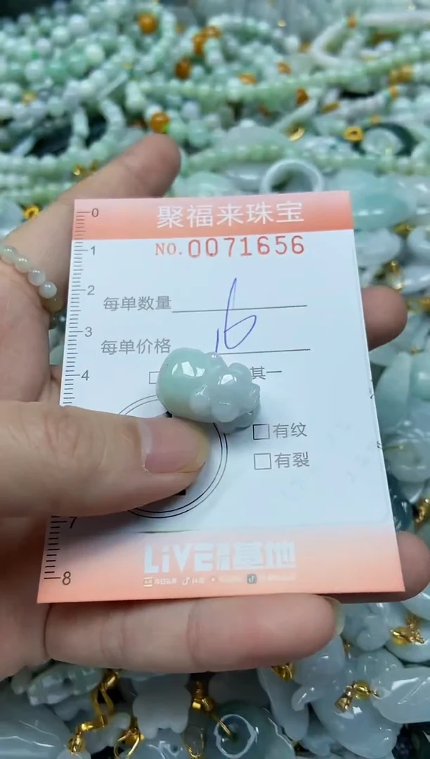 【闪购商品】翡翠颈饰未镶嵌闪购0071656