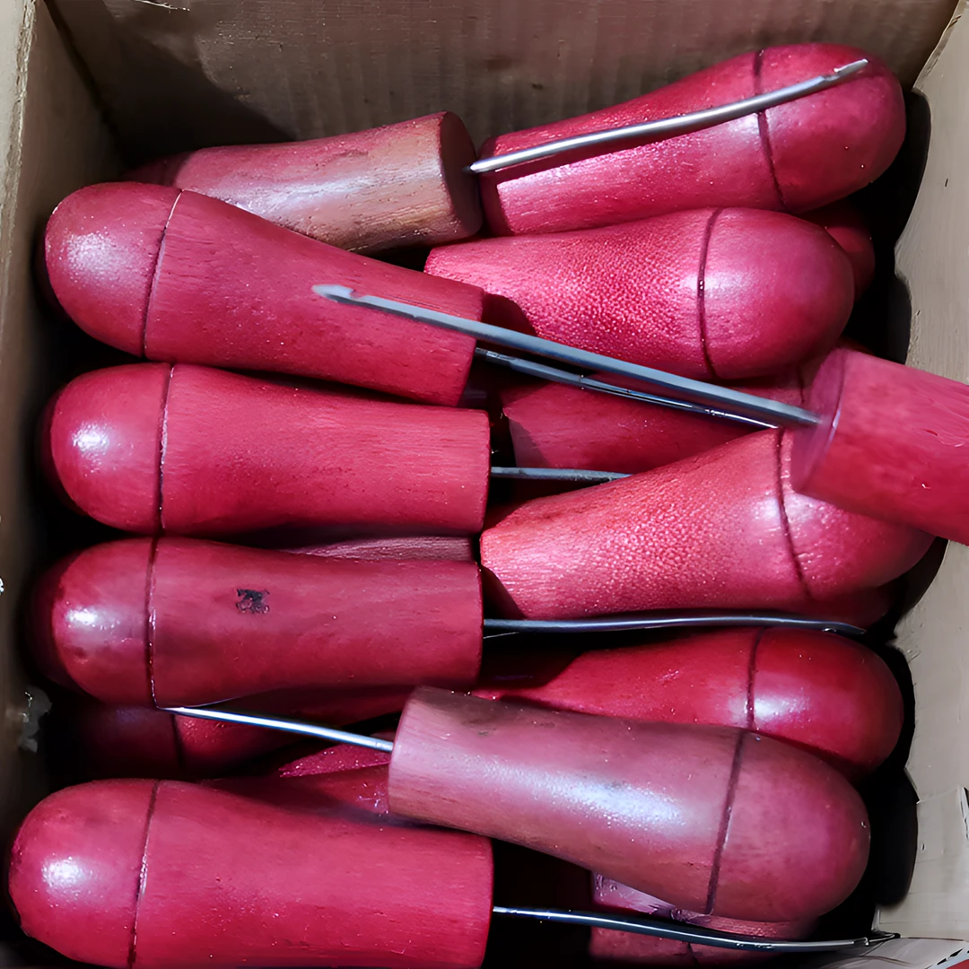 小芳棉鞋【直头+弯头锥子2个】手工做鞋修鞋补鞋上鞋工具手工锥头