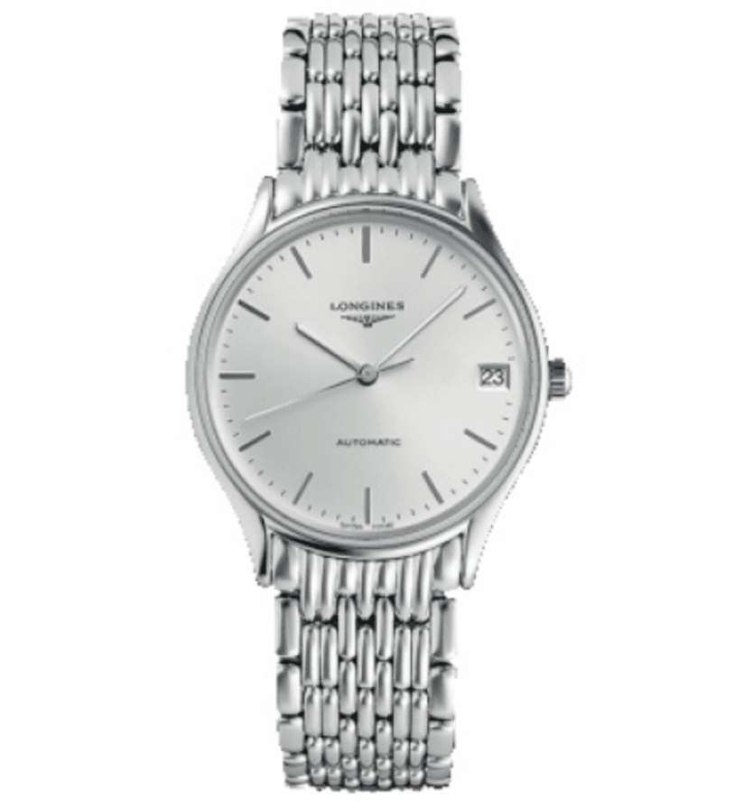 99新 Longines/浪琴 女表/律雅/灰盘条钉/公价11000/30mm/经典