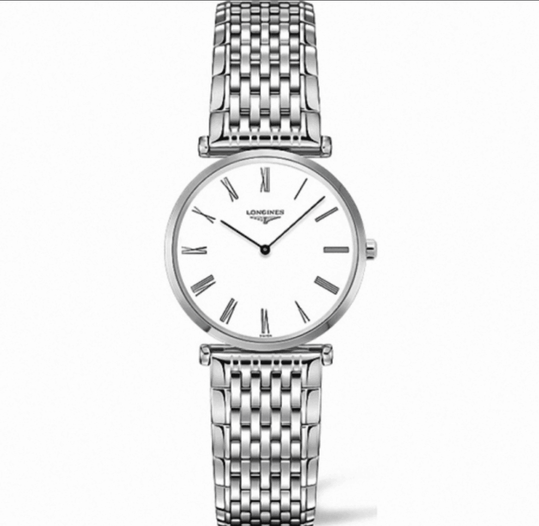 99新 Longines/浪琴 浪琴白盘罗马嘉岚/29mm/公价9800