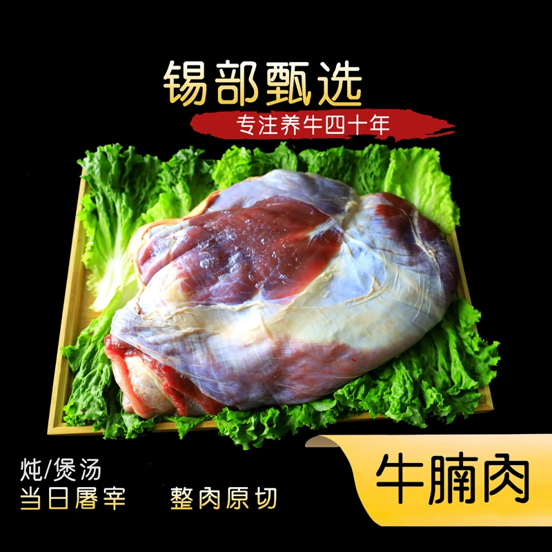 正宗内蒙古锡林郭勒盟草原散养溜达牛精选牛腩5斤顺丰冷链包邮