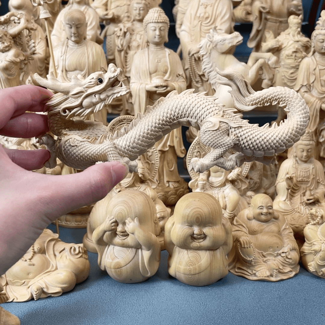 【闪购商品】小叶黄杨根雕