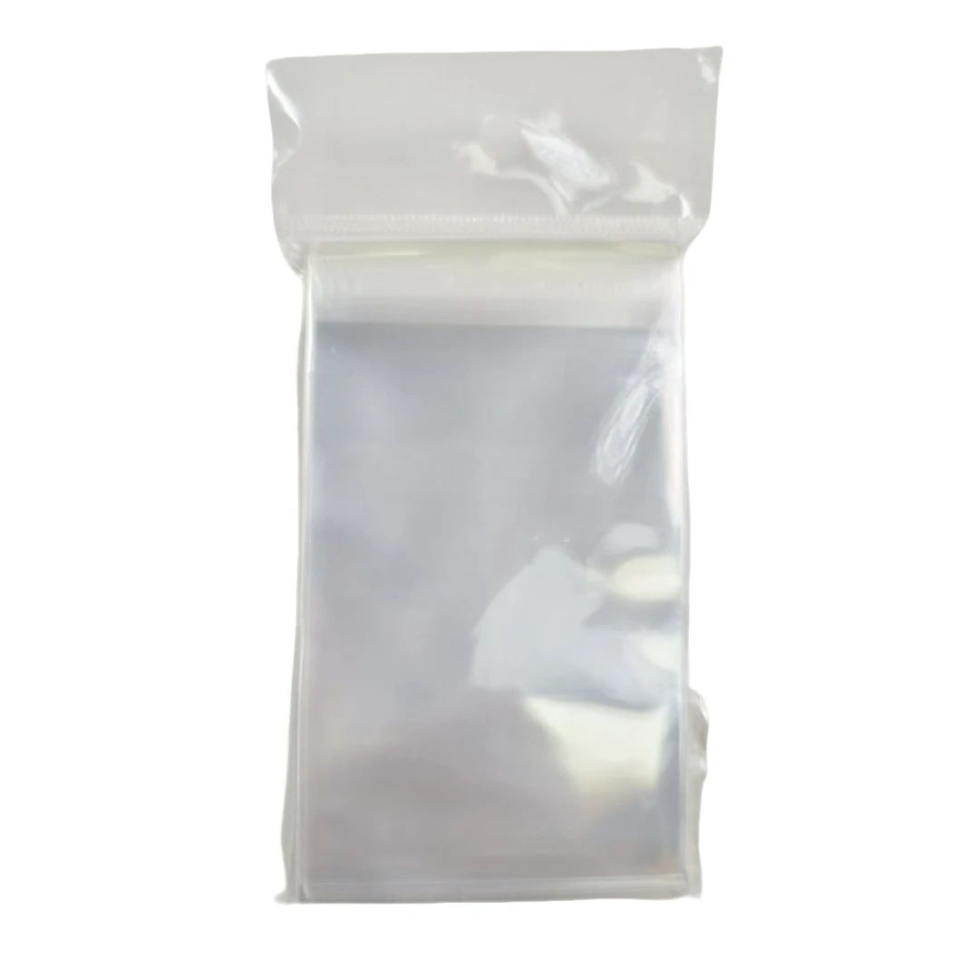 吧唧自封袋 高透防尘防潮自粘封口透明袋