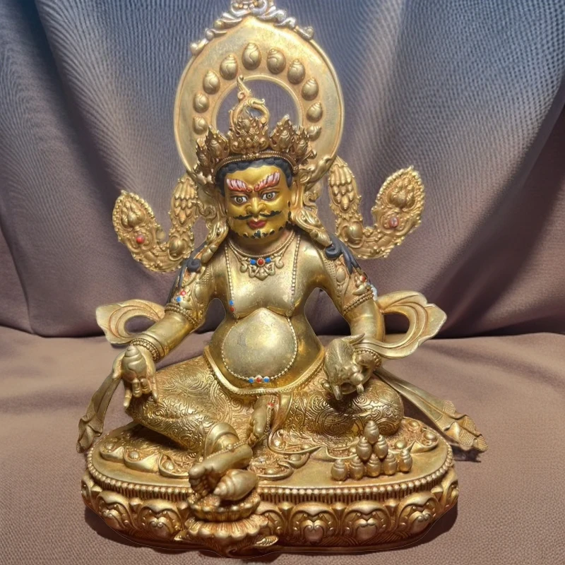 13.5cm 12cm黄财神 弥勒