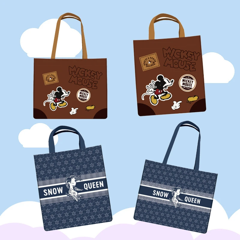 迪士尼草莓熊米奇冰雪子母袋单肩挂包简约大方